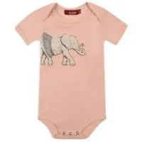 Load image into Gallery viewer, MILKBARN - Organic Cotton Tutu Elephant Appliqué One Piece