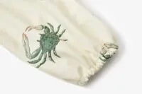 Load image into Gallery viewer, MILKBARN - Coastal Crab Long Sleeve Pocket Bib