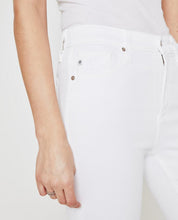 Load image into Gallery viewer, AG - White Farrah Skinny Boot Crop