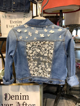 Load image into Gallery viewer, DENIM EVER AFTER - Custom Denim Jacket Daisy