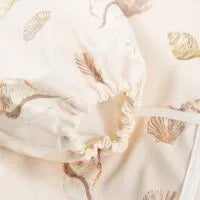 Load image into Gallery viewer, MILKBARN - Seashells Long Sleeve Pocket Bib