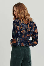 Load image into Gallery viewer, ANOTHER LOVE - Flora Printed Velvet Top - Euphoric Garden