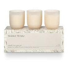 Load image into Gallery viewer, ILLUME - Winter White Candle Trio Gift Set