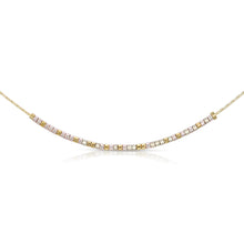 Load image into Gallery viewer, DOT & DASH - Morse Code Necklace "Moon & Back"