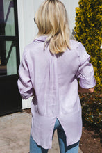 Load image into Gallery viewer, VELVET HEART - Lavender "Riley" Roll Tab Sleeve