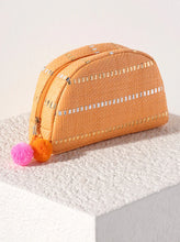Load image into Gallery viewer, SHIRALEAH - Zoe Zip Pouch Orange