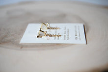 Load image into Gallery viewer, CECELIA Shell Front And Back Chain Earrings
