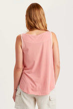 Load image into Gallery viewer, XCVI - Bubblegum Pink Theroux Tank