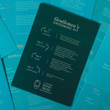 Load image into Gallery viewer, Gentlemen's Grooming Kit by The Beauty Cloud - Men's At-Home Facial Self-Care Kit with Facial Cleanser, Facial Moisturizer, Beard Grooming