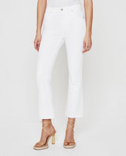 Load image into Gallery viewer, AG - White Farrah Skinny Boot Crop