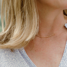 Load image into Gallery viewer, DOT & DASH - Morse Code Necklace "Love You More"