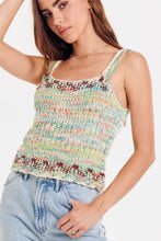 Load image into Gallery viewer, ANOTHER LOVE - Coachella Joelle Textured Yarn Tank