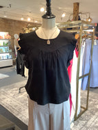 ANOTHER LOVE - Anelia Tank in Black