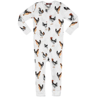 MILKBARN - Organic Zipper Pajama Chicken