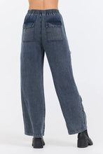 Load image into Gallery viewer, VINTAGE HAVANA - Deep Denim Twill Tencel Cargo w/ Twill
