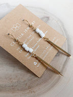 Cecelia Designs Kayla Bar Drop Earrings