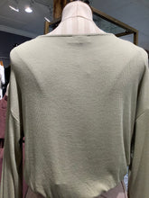 Load image into Gallery viewer, SADIE &amp; SAGE - Ronan Long Sleeve Elastic Hem Knit Top
