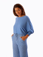 KERISMA - Ryu 'Lin' Top Pearl Blue