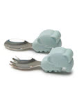 Load image into Gallery viewer, Loulou Lollipop - Born To Be Wild Spoon And Fork Set
