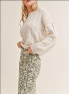 SADIE & SAGE - Vera Cable Knit Sweater