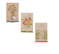 MUDPIE - Embroidered Floral Towels
