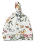 Load image into Gallery viewer, Loulou Lollipop - Top Knot Beanie 0-6M
