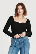 ANOTHER LOVE - Blakeley Top Black