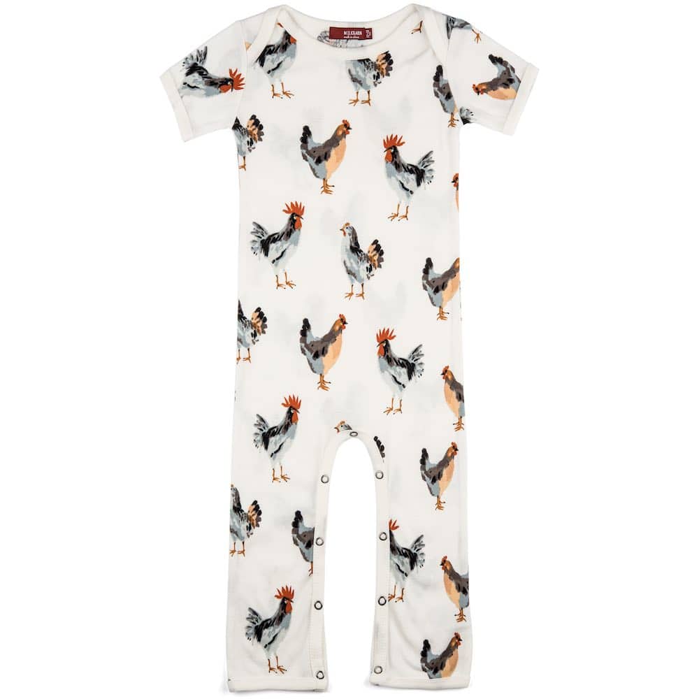 MILKBARN - Organic Cotton Chicken Romper