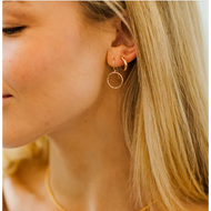 ERIN GRAY - Circle of Love Hoop Earring