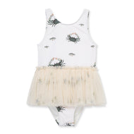MILKBARN - Ballet Skirt Swimsuit in Coastal Crab