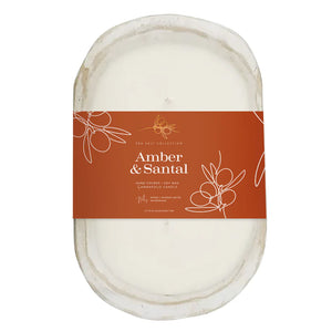 ANNAPOLIS CANDLE - Dough Bowl Candle - Amber + Santal