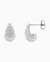 Load image into Gallery viewer, Stia Jewelry - Pave Dewdrop Stud Earring
