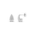 Stia Jewelry - Pave Dewdrop Stud Earring