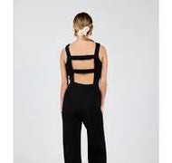 SADIE & SAGE - Guiding Light Lurex Square Neck Jumpsuit