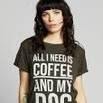 RECYCLED KARMA - Coffee and Dog SS Tee