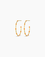 Gorjana - Capri Hoops Orange