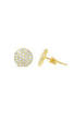 Stia Jewelry - Pave Disk Earring