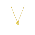 Stia Jewelry - Bubble Lovable Letter Necklace - E
