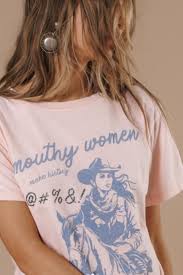 All Us - Mouthy Women Boy Tee