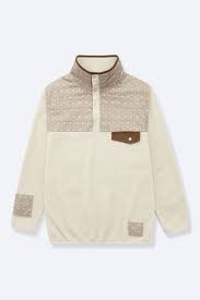 Happy Camper - Cinnamon Petals Henley