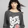 RECYCLED KARMA - Rolling Stones Bus Trip Sweatshirt