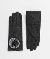 Pia Rossini Inc - Lucia Gloves Charcoal