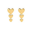 Sahira - Tori Heart Drop Earrings