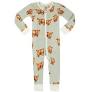 MILKBARN - Highland Cow Bamboo Zipper Pajama