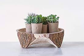 CREATIVE CO-OP  - Faux Succulent In Paper Pot