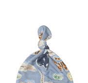 Load image into Gallery viewer, Loulou Lollipop - Top Knot Beanie 0-6M
