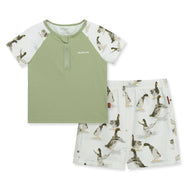 *MILKBARN - Zipper Top & Swim Trunks in Ducks