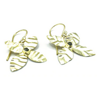 ERIN GRAY - Cabo Flower Pyrite Earring
