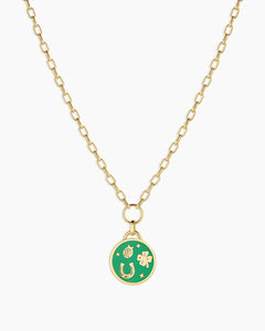 GORJANA - Feeling Lucky Coin Necklace