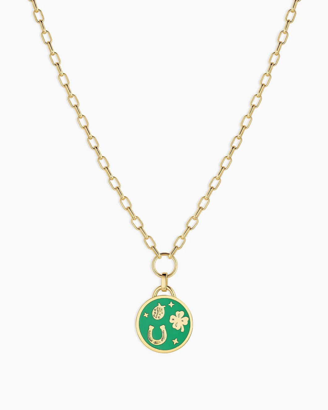 GORJANA - Feeling Lucky Coin Necklace